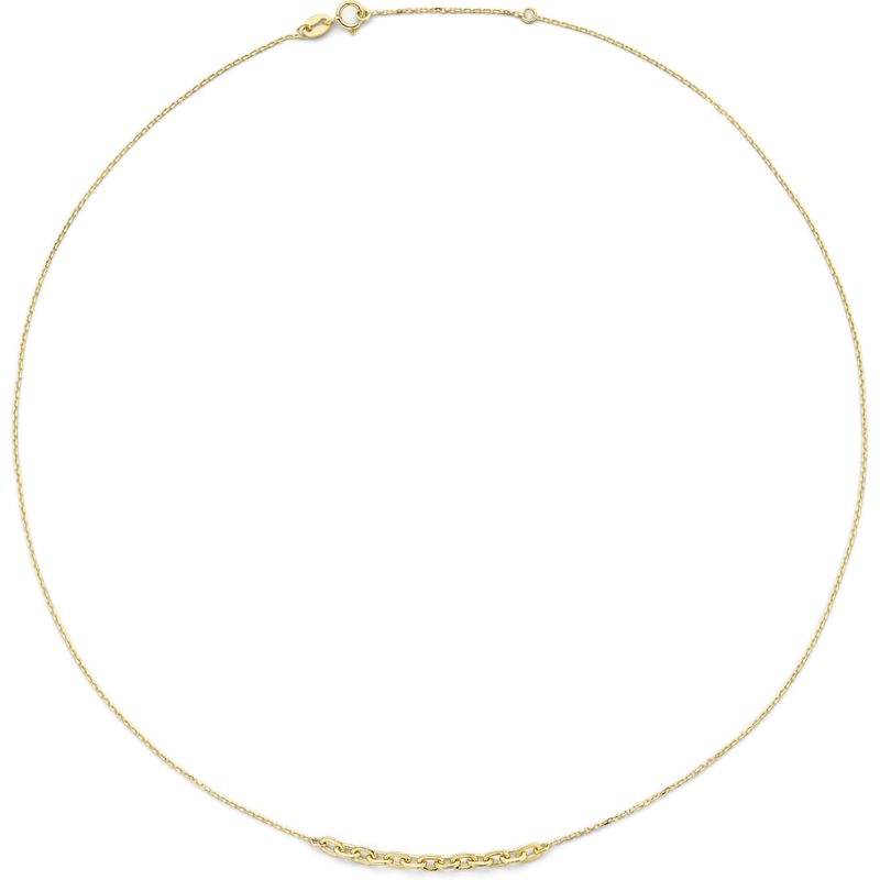 Jackie JKN22.203 Positano 14 karaat gouden collier 40-45 cm