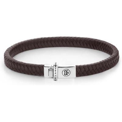 Rebel & Rose RR-L0140-S Small Braided Brown armband