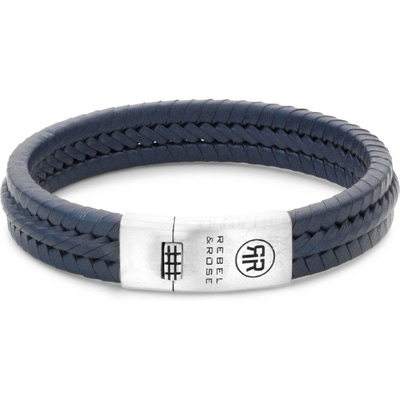 Rebel & Rose RR-L0155-S Twisted 925 Navy armband