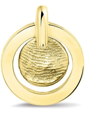 See You 401 SP 14k gouden ashanger met vingerafdruk