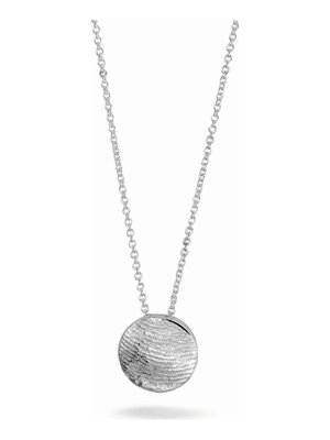 See You 405 S Zilveren ketting met vingerafdruk