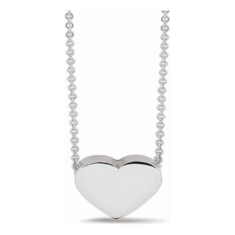 See You 701 S Zilveren collier met ashanger hart