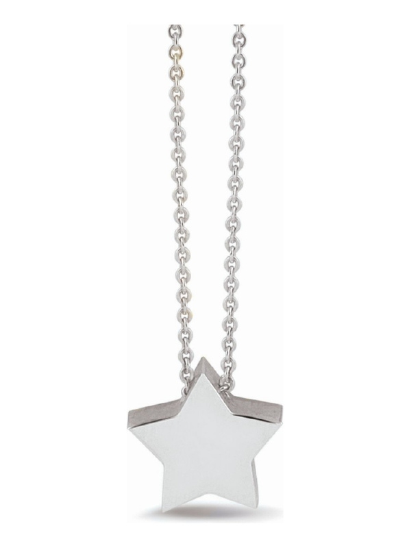 See You 702 S Zilveren collier met ashanger ster
