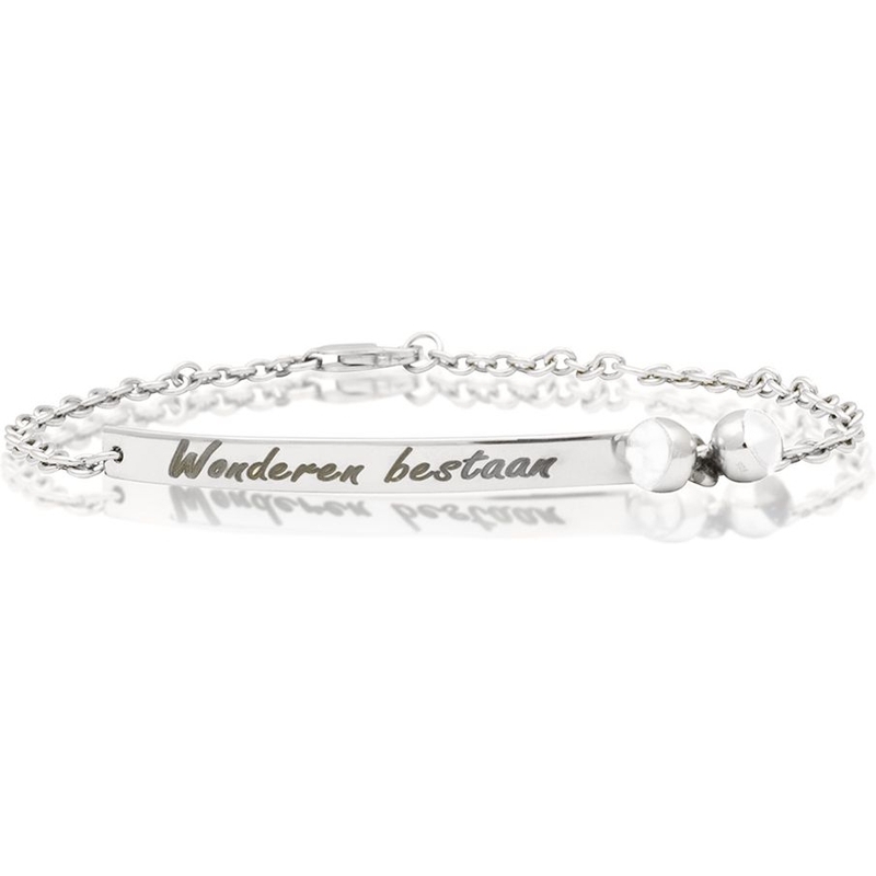 See You 419-S/5 Zilveren armband met moedermelk balletjes