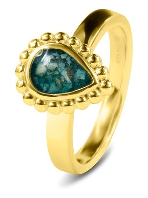 See You RG 020 14k gouden asring met hars