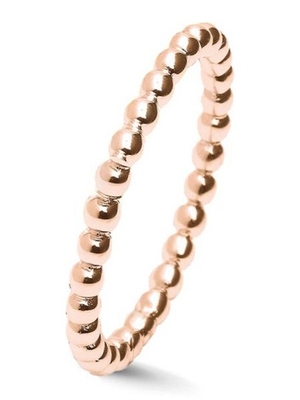 See You RG 029 14k roségouden aanschuifring met bolletjes