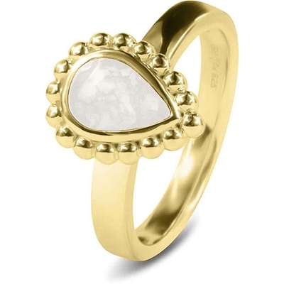 See You RG-020-Y14 gouden ring met moedermelk