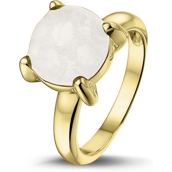 See You RWS-002-Y14 14k gouden ring met moedermelk