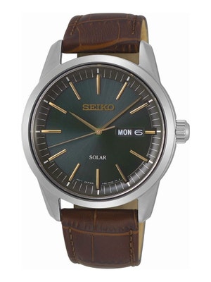 Seiko SNE529P1 Solar herenhorloge 40 mm