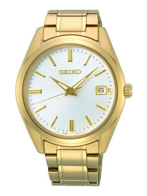 Seiko SUR314P1 Goudkleurig herenhorloge 40 mm