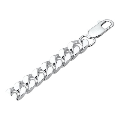 Treasure Collection TC-881447 Zilveren gourmet heren armband 8 mm