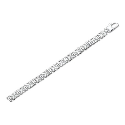 Treasure Collection TC-23285 Zilveren herenarmband met koningsschakel 6,5 mm