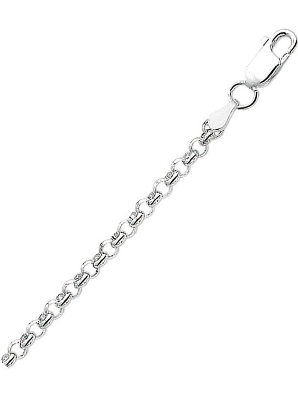 Treasure Collection TC-45620 Zilveren collier Jasseron 3,5 mm