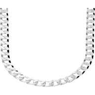 Treasure Collection TC-881490 Zilveren gourmet heren ketting 6 mm