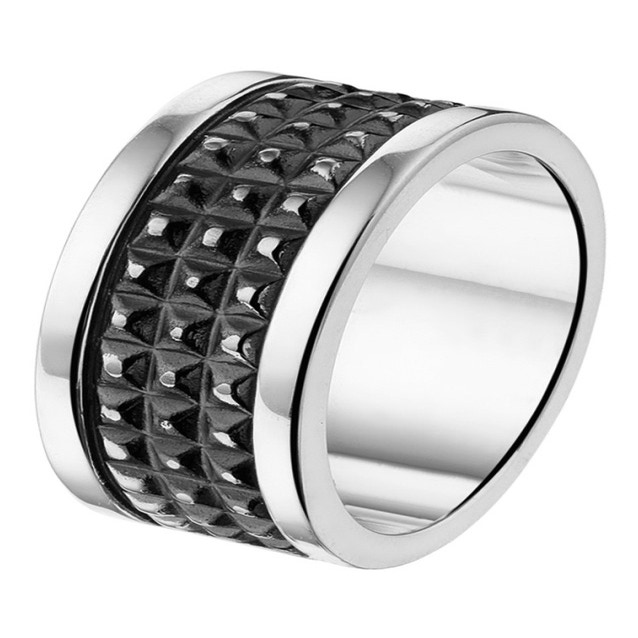 Treasure Collection TC-39999 Zilveren herenring 12 mm
