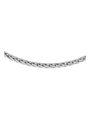 Treasure Collection TC-39075 Zilveren collier met palmier schakel
