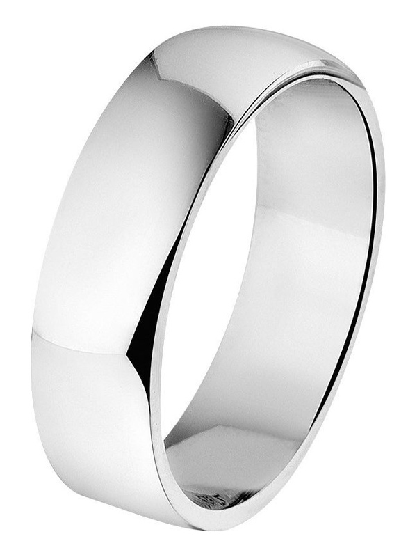 Treasure Collection TC-49062 Zilveren herenring 6 mm