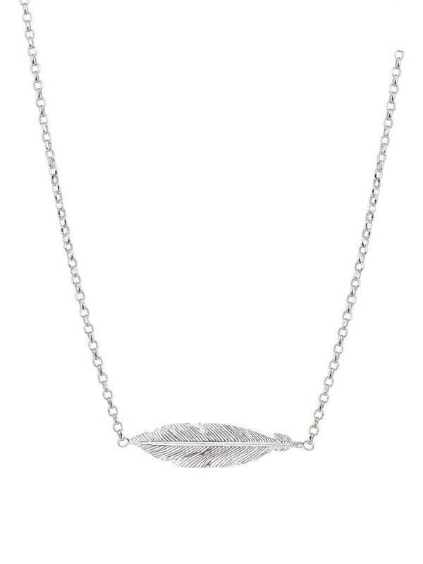 Treasure Collection TC-35791 Zilveren veer ketting