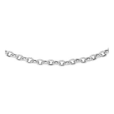 Treasure Collection TC-881566 Zilveren jasseron ketting 7 mm 45 cm