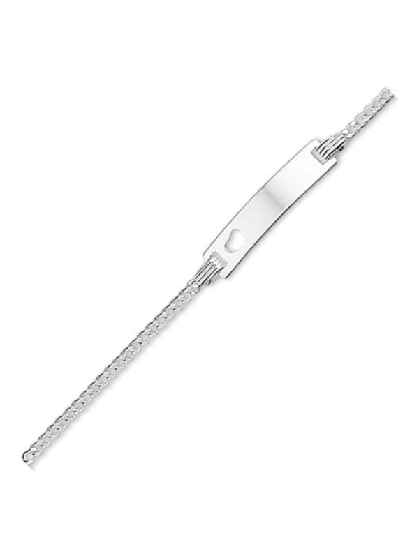 TC-43994 Zilveren baby naamplaat armband