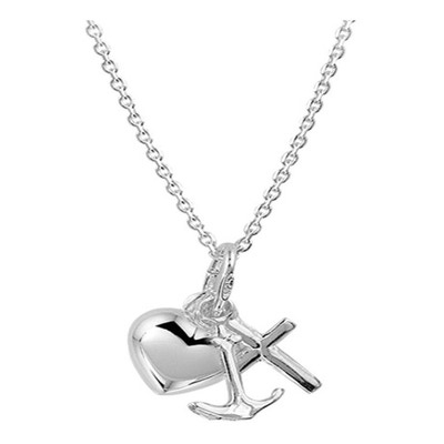 Treasure Collection TC-42646 Ketting hoop, geloof en liefde