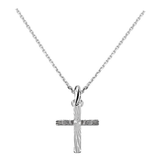 Treasure Collection TC-42642 Zilveren ketting met kruis