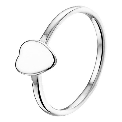 Treasure Collection TC-49036 Zilveren meisjes ring met hartje 6 mm