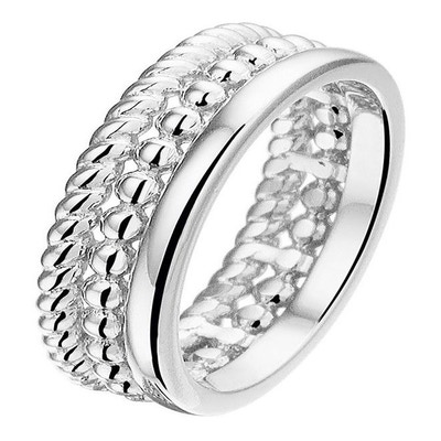 Treasure Collection TC-44871 Zilveren ring 6 mm C257