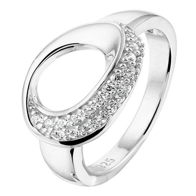 Treasure Collection TC-52283 Zilveren ring met zirkonia 10 mm K153
