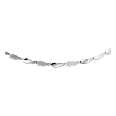 collier polimat 56 mm 45 cm zilver gerhodineerd