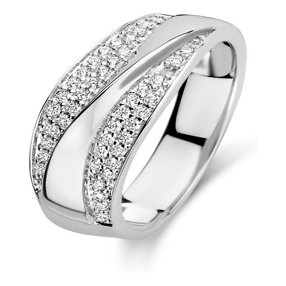 Treasure Collection M280 Zilveren ring met zirkonia