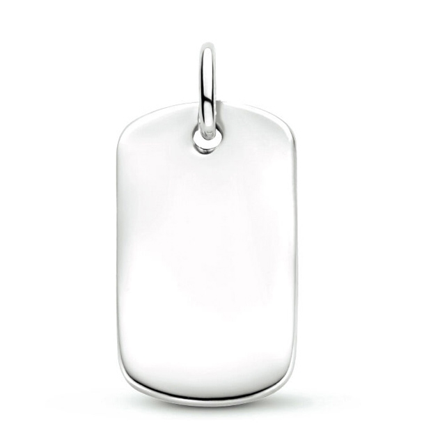Treasure Collection 883226 Zilveren graveerhanger