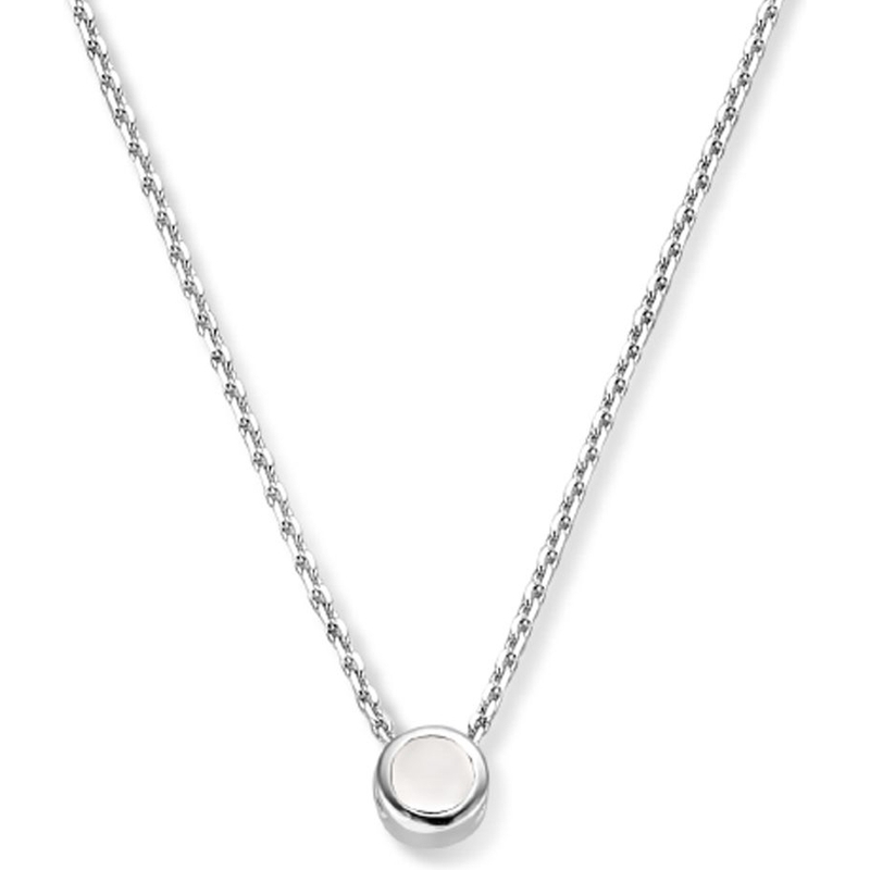 Treasure Collection 882988 Zilveren ketting met geboortesteen juni