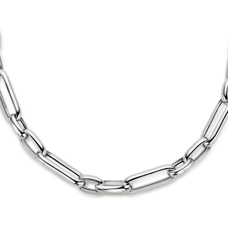 Treasure Collection 882826 Zilveren schakelketting 9,2 mm