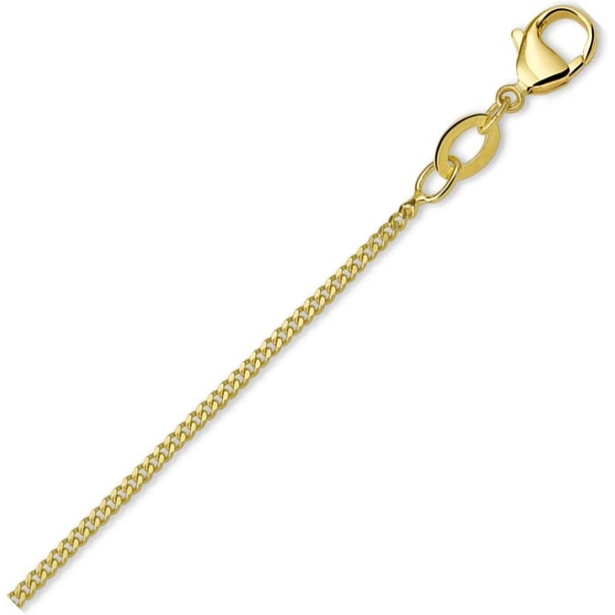 Treasure Collection TC-36652 goudkleurige basisketting gourmet 1,4 mm