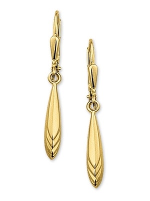 Treasure Collection TC-28294 Gouden pegel oorhangers