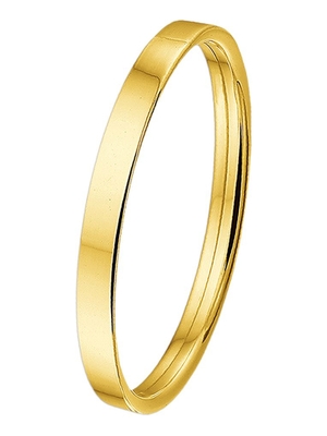 The House Of Jewels THOJ0921 14k gouden slavenarmband vlak 5 mm