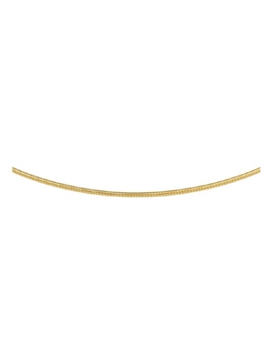 Treasure Collection L192 14 karaat gouden omega basisketting 1,25 mm