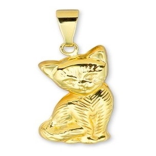 Treasure Collection TC-34686 Gouden bedel poesje