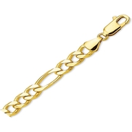 Treasure Collection TC-882123 14k gouden figaro schakelketting 4,9 mm