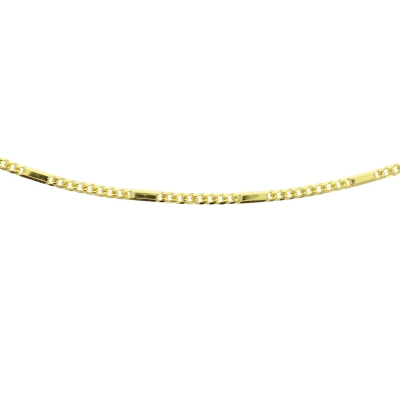 The House Of Jewels THOJ0605 14k gouden basisketting gourmet 2 mm