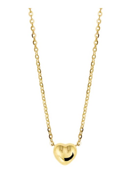 Treasure Collection TC-42957 Gouden ketting met hartje