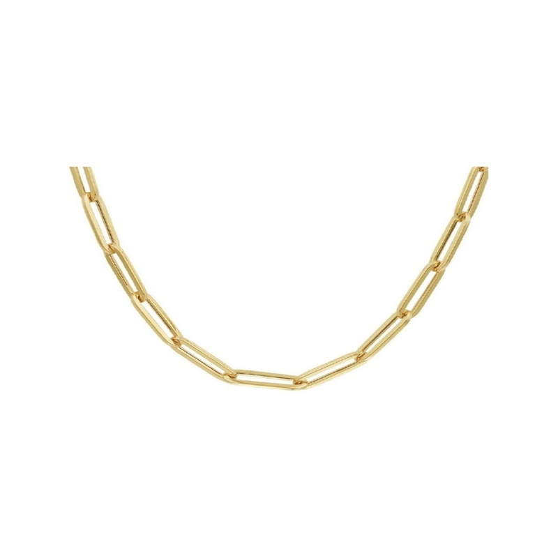 The House Of Jewels THOJ0666 14 karaat gouden paperclip schakelketting 4,5 mm K222