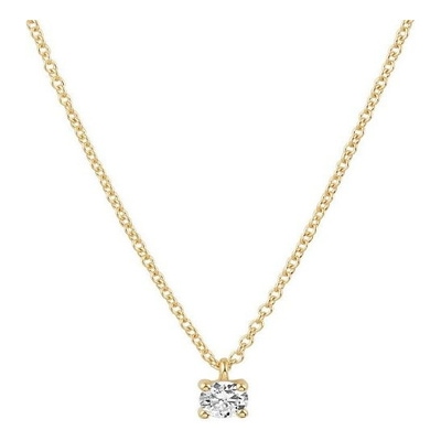 Treasure Collection TC-52227 14 karaat gouden ketting met zirkonia 40-44 cm K083