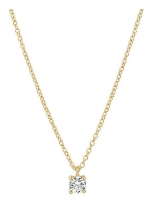 Treasure Collection TC-52227 14 karaat gouden ketting met zirkonia 40-44 cm K083