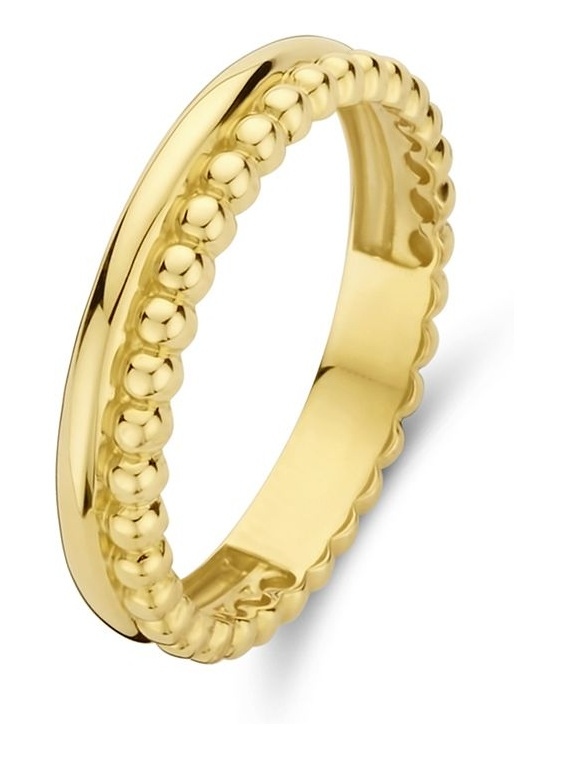 Treasure Collection M028 14 karaat gouden ring