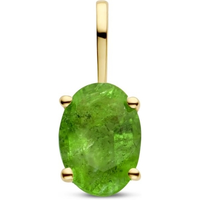 hanger met geboortesteen 14K geelgoud