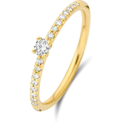 Treasure Collection THOJ0320 14k gouden ring 0,25 ct diamant