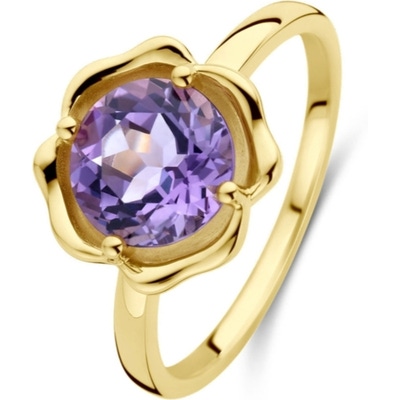 Treasure Collection THOJ3215 14k gouden ring met amethist