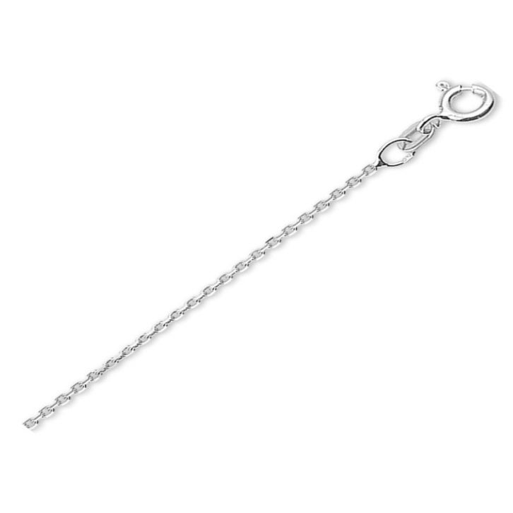 Treasure Collection TC-35066 Witgouden ketting anker